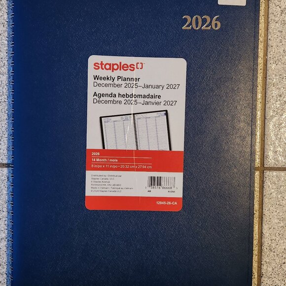 Weekly Planner 2026 - Picture 1 of 4